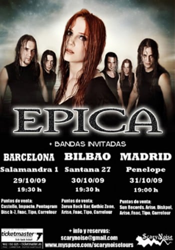 EPICA NOS VISITAN ESTA SEMANA