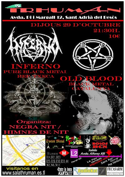 NOCHE DE BLACK METAL EN BADALONA