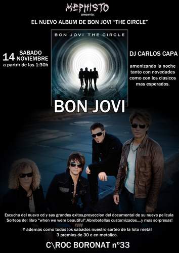 FIESTA BON JOVI EN MEPHISTO