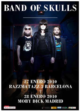 BAND OF SKULLS EN NUESTRO PAÍS