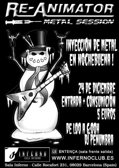 METAL ESTA  NAVIDAD EN BARCELONA