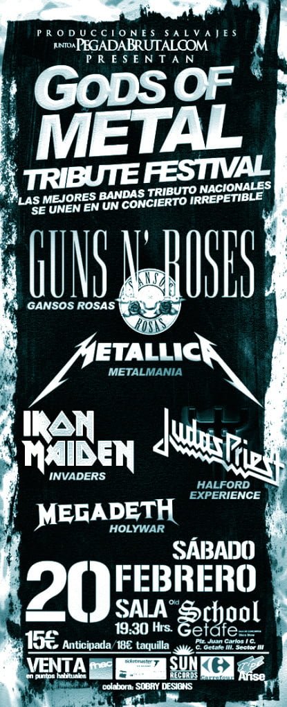 GODS OF METAL: FESTIVAL DE VERSIONES EN MADRID