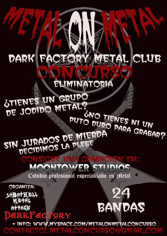 CONCURSO METAL ON METAL!