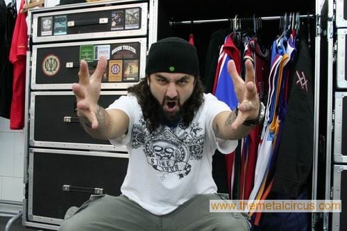 MIKE PORTNOY CON AVENGED SEVENFOLD