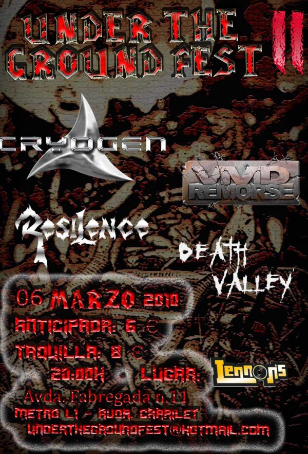 THE METAL CIRCUS TE INVITA AL UNDER THE GROUND FEST II