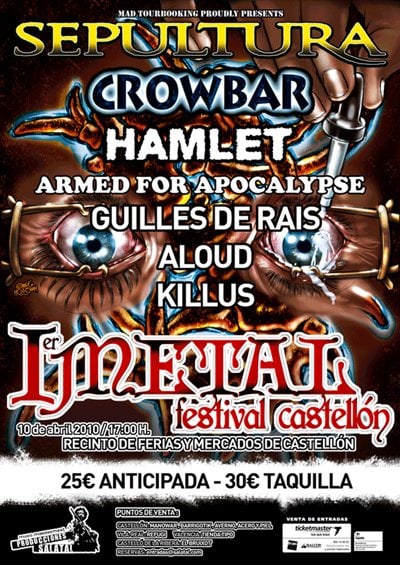 PRIMER METAL FESTIVAL CASTELLON