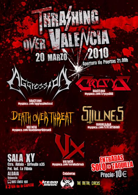 SORTEAMOS 4 ENTRADAS PARA EL THRASHING OVER VALENCIA