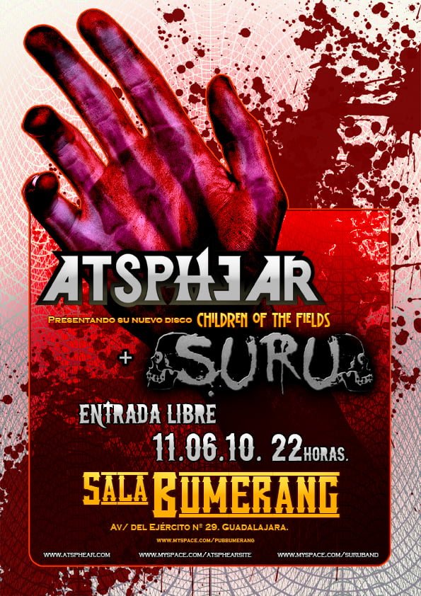 ESTE VIERNES EN GUADALAJARA: ATSPHEAR Y SURU