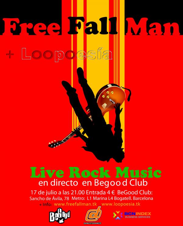 FREE FALL MAN REGRESAN A LOS ESCENARIOS