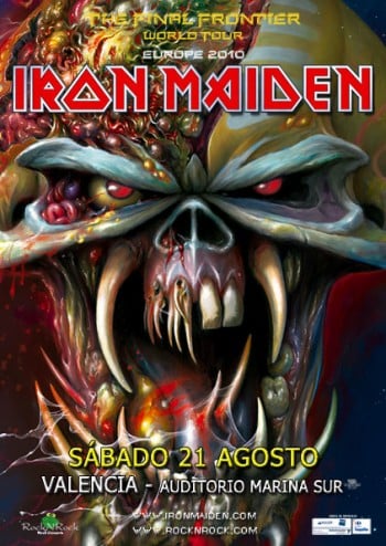 IRON MAIDEN ESTE FIN DE SEMANA EN NUESTRO PAÍS – MÁS INFORMACIÓN