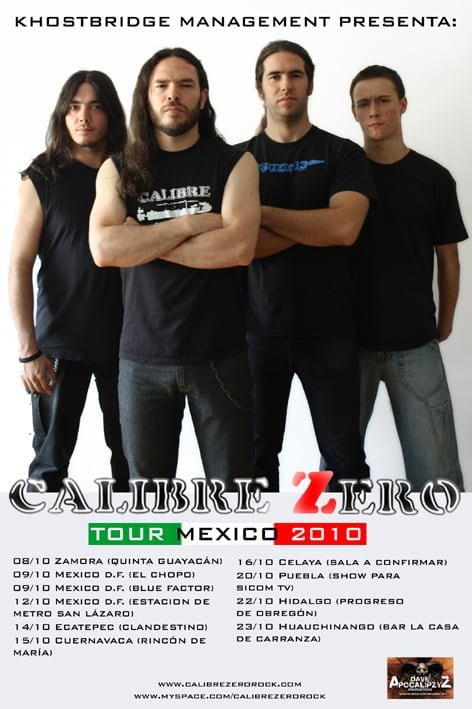 CALIBRE ZERO DE GIRA POR MEXICO