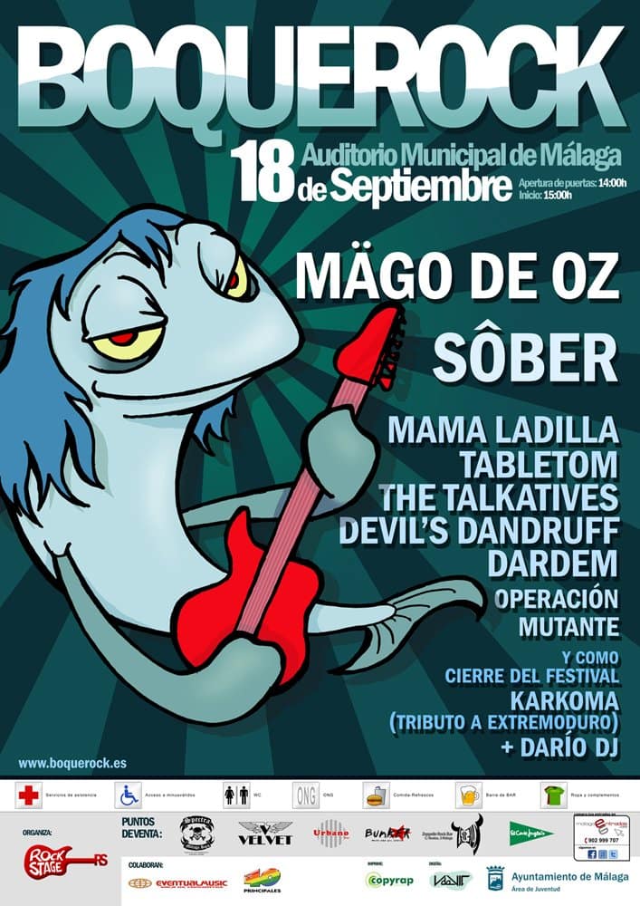 HORARIOS DEL FESTIVAL BOQUEROCK 2010