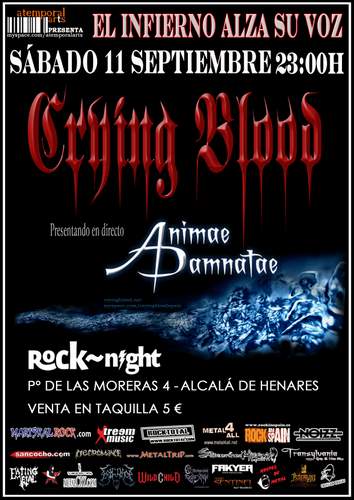 CRYING BLOOD EN ALCALÁ DE HENARES