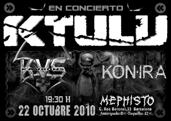 KTULU ESTE VIERNES EN BARCELONA