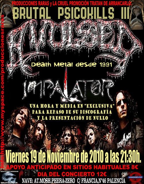 AVULSED ESTE VIERNES EN PALENCIA