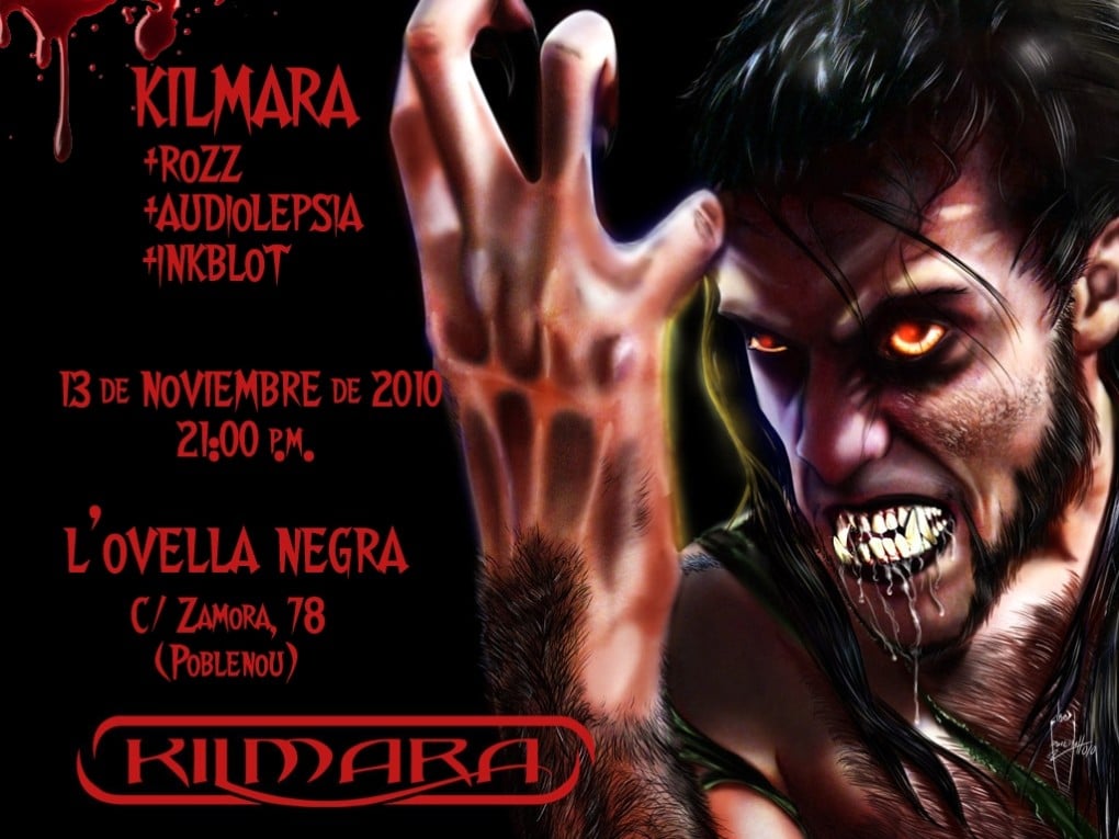 KILMARA, ESTE SÁBADO EN L"OVELLA NEGRA