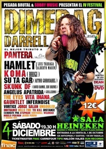 MIEMBROS DE HAMLET HABLAN DEL FESTIVAL DIMEBAG DARRELL