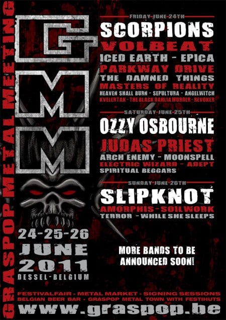 GRASPOP METAL MEETING: MÁS GRUPOS CONFIRMADOS