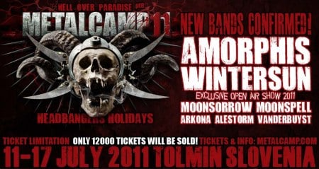 NUEVAS CONFIRMACIONES PARA EL METALCAMP FESTIVAL