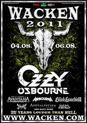 WACKEN OPEN AIR 2011: NUEVAS CONFIRMACIONES