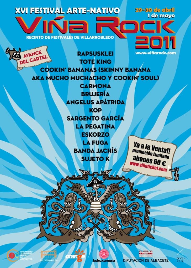 VIÑA ROCK 2011: FECHA DE PRESENTACIÓN OFICIAL