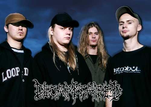 DECAPITATED SE PREPARAN PARA GRABAR