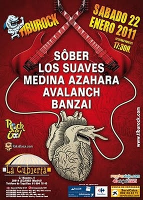 APLAZADO EL FESTIVAL TIBUROCK