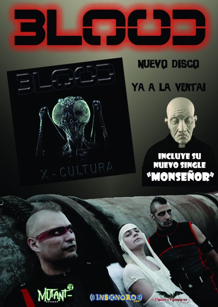 NUEVO DISCO DE BLOOD  “X-CULTURA”  YA EN EL MERCADO