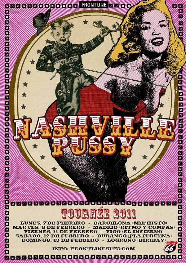 SE ACERCA LA GIRA DE NASHVILLE PUSSY