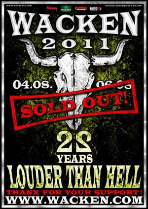 WACKEN OPEN AIR: SOLD OUT Y NUEVAS CONFIRMACIONES