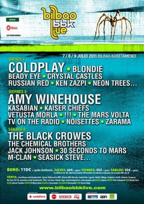 BILBAO BBK LIVE 2011: NUEVAS CONFIRMACIONES