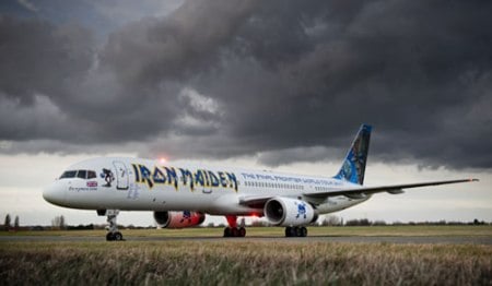 IRON MAIDEN: EL “ED FORCE ONE” CAMBIA DE RUMBO POR EL TERREMOTO DE JAPÓN