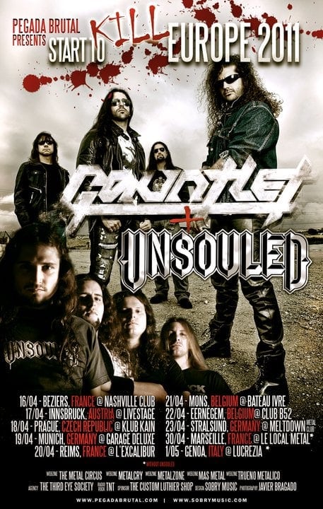 GIRA EUROPEA DE GAUNTLET Y UNSOULED