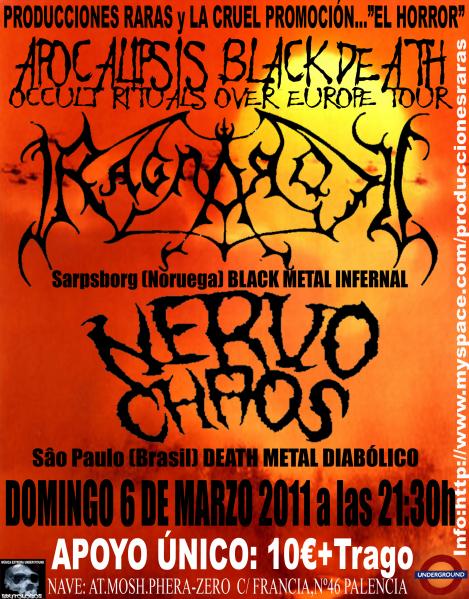 RAGNAROCK Y NERVOCHAOS EN PALENCIA