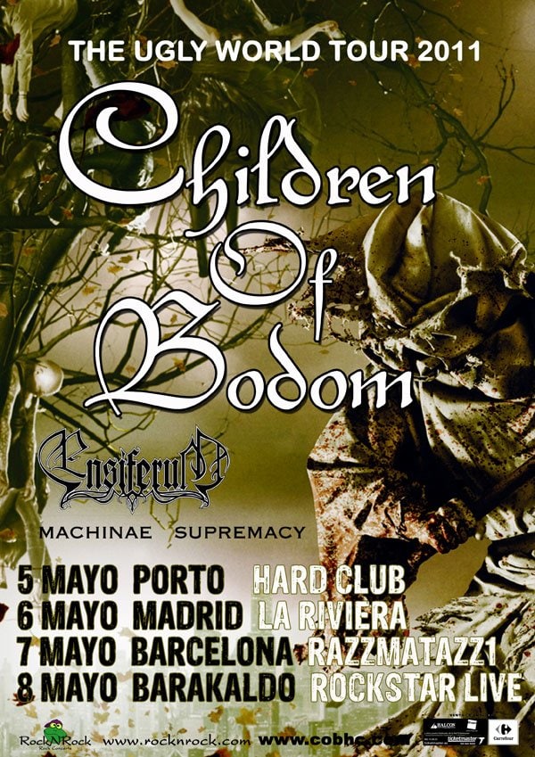 SE ACERCA LA GIRA DE CHILDREN OF BODOM