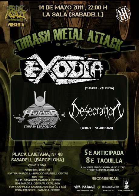 PRÓXIMOS CONCIERTOS DE DESECRATION