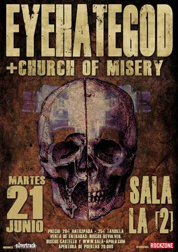 POR PRIMERA VEZ EN ESPAÑA: EYEHATEGOD