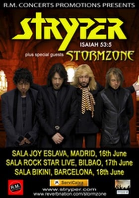 SE ACERCA LA GIRA DE STRYPER