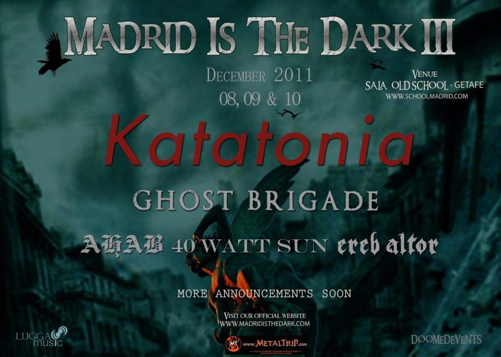 PRIMERAS CONFIRMACIONES DEL MADRID IS THE DARK