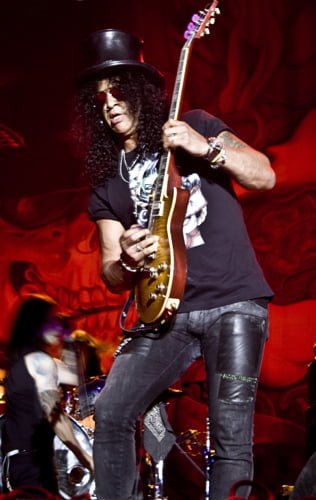 GRABACIÓN DE SLASH EN DVD