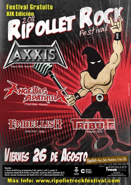 RIPOLLET ROCK 2011: CARTEL CERRADO