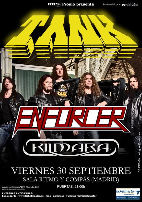 SE ACERCA EL SHOW DE TANK EN MADRID