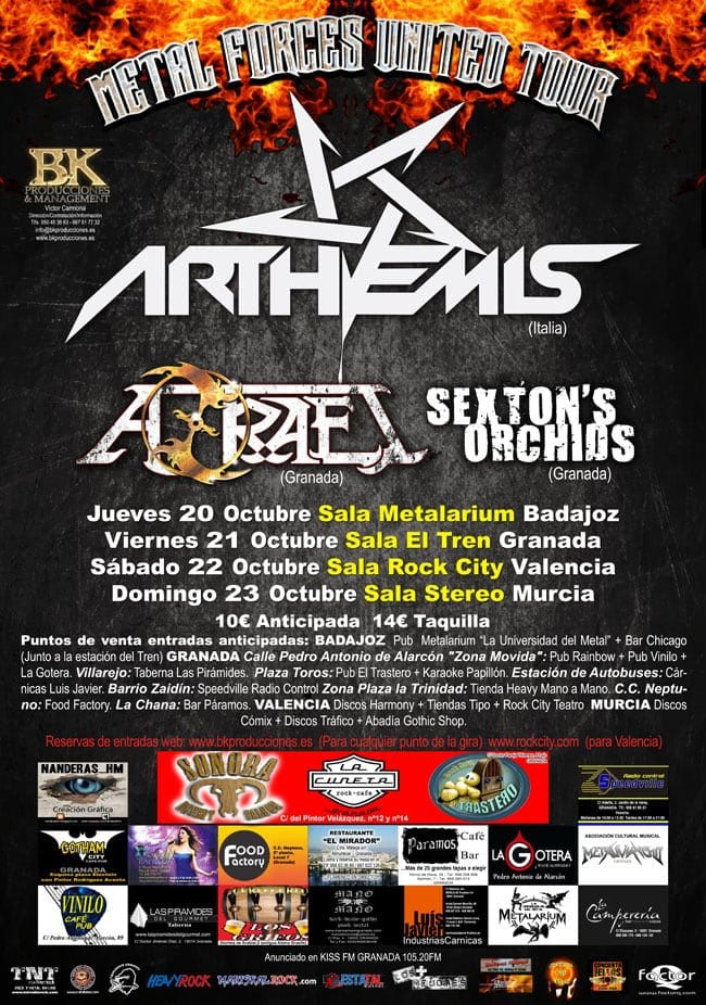 TOUR "METAL FORCES UNITED"