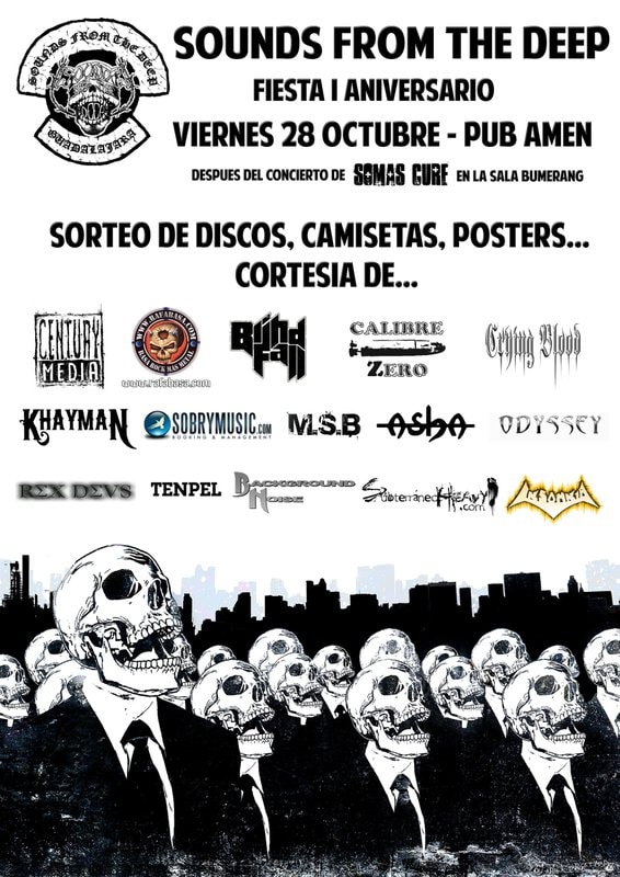 FIESTA I ANIVERSARIO SOUNDS FROM THE DEEP