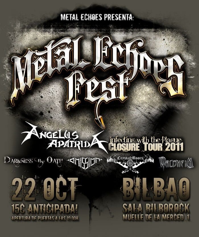 METAL ECHOES FEST: ESTE SÁBADO 22 DE OCTUBRE EN BILBAO