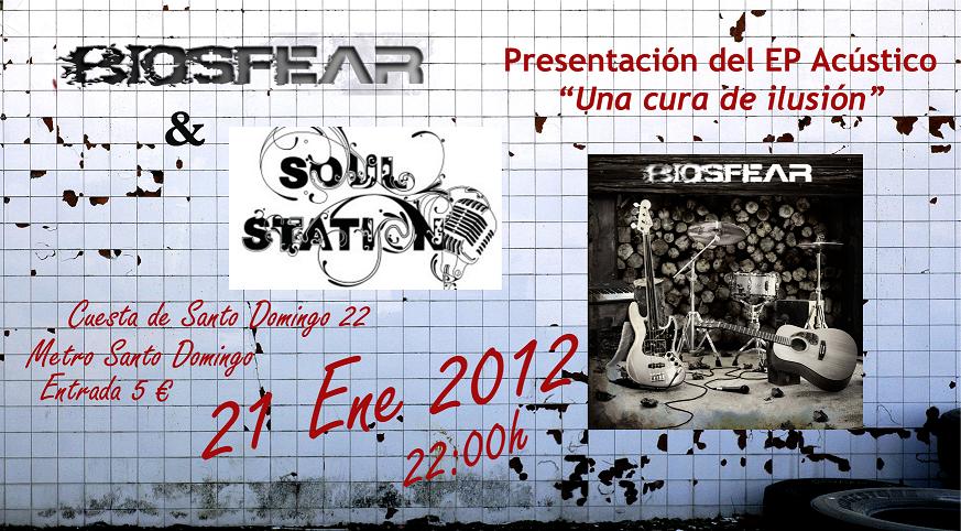 BIOSFEAR: PRESENTACIÓN DE EP ACÚSTICO ESTE SÁBADO