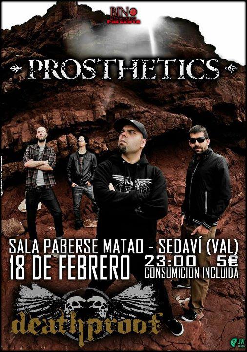 PRÓXIMOS CONCIERTOS DE PROSTHETICS