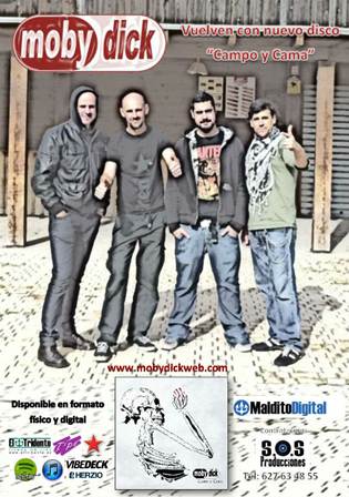 MOBY DICK: PRIMERAS FECHAS DE GIRA CONFIRMADAS EN 2012