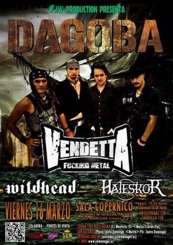 ESTE VIERNES DAGOBA EN MADRID