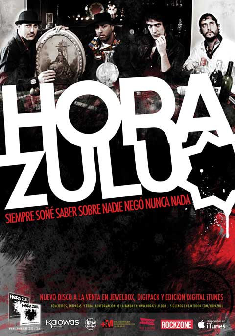 HORA ZULÚ: COMIENZA LA GIRA DE PRESENTACIÓN DE "SIEMPRE SOÑE SABER SOBRE, NADIE NEGO NUNCA NADA"